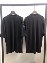 19ss Owen seak Men T Shirt 100%Cotton Gothic Style Men's Clothing Tops Tees Summer Women Tees Black T Shirt Size XL 2024 - buy cheap