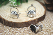 15pcs--Kettle Charms Antique Tibetan silver 3D Kettle Charms pendants , 16x20x9mm 2024 - buy cheap