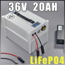 36V 20Ah LiFePO4 Protable battery 36V 1000W Electric Bicycle Battery BMS Charger 36v lithium scooter electric bike battery pack 2024 - buy cheap