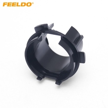 FEELDO-soporte de Xenón HID para coche, Base adaptadora de enchufe para KIA K3 H7, Bombilla HID, accesorios de Base, 2 uds., # HQ2806 2024 - compra barato