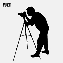 YJZT 10.2CM*15.3CM Photographer Photostudio Decor Interior Camera Vinyl Car Sticker C22-0851 2024 - buy cheap