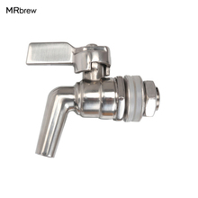 3/8" Beer Wine Beverage Faucet Beer Keg Tap Homebrew Drain Valve Working Pressure 200PSI Sanitary Faucet Drink Faucet 2024 - buy cheap