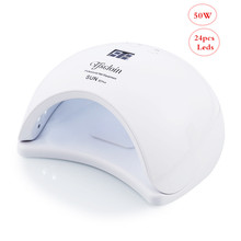 Lámparas LED UV de alta potencia de 50W para secado de uñas de Gel, herramientas de manicura, máquina de manicura con Sensor automático 30s 60s 99s temporizador 2024 - compra barato