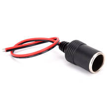 1Pcs Cigarette Lighter Connector Plug With Female Socket Plug Red Light Car Navigation Car Charger Plug For 12V/24V 5A Power 2024 - buy cheap