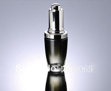 Черная пустая стеклянная бутылка-капельница 30 мл, эфирное масло, новинка для косметической упаковки, 50 шт./лот 2024 - купить недорого