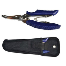 High Quality Stainless Steel Fishing Pliers Scissors Hook Remove Line Cutter Tackle Tool With Nylon Bag 2024 - buy cheap