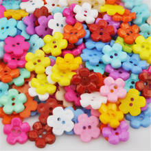 100pcs Mix New Plum 14mm 2holes Plastic Button/Sewing lots - Free Shipping PT70 2024 - buy cheap