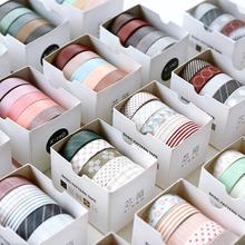 5 pcs/lot Basic Grid Solid Color Masking Washi Tape Set Crafts and Scrapbooking Paper Decor Japanese Stationery Office Supplies 2024 - buy cheap