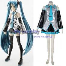 Vocaloid Miku Hatsune Female Cosplay Costume(7 Sets) Halloween Costumes Party Dress -- Freeshipping 2024 - buy cheap