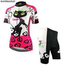 2019 Summer Women Cycling Jersey Sets Bicycle Clothing Ropa Ciclsimo Breathable Short Sleeve Quick Dry Bike Jersey Clothes Wear 2024 - buy cheap