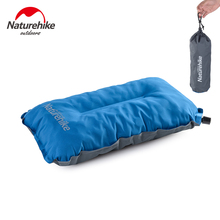 Naturehike automatic inflatable air pillow portable outdoor camping single person tent pillow comfortable neck lumbar support 2024 - buy cheap