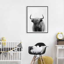 Tela e cartaz de animal de fazenda, pintura e arte de parede para sala de estar, fotografia de alarme, impressões em tela 2024 - compre barato