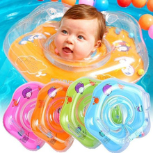 Baby Inflatable Ring Baby Pools Accessories Baby Neck Inflatable Wheels For Infant Cute Cartoon Bathing Circle Safety Neck Float 2024 - buy cheap