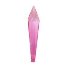 80mm 50pcs Pink Crystal Icicle U-drop Glass Chandelier Part Pendant For Interior Decoration Big Sales 2024 - buy cheap