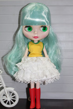 Обнаженные куклы, светло-зеленая фабричная кукла с длинными волосами, модная Кукла, подходит для самостоятельной сборки, шарнирная игрушка для девочек