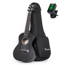 Kmise Concert Ukulele Ukelele Uke Sapele 23 inch 18 Frets 4 String Hawaii Acoustic Guitar with Gig Bag Tuner 2024 - buy cheap