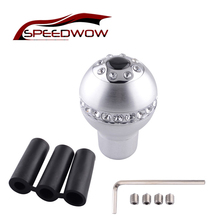 SPEEDWOW Manual Transmission Gear Shift Knob Universal Shift Lever Knob Accessories For Car For Audi BMW Honda Seat Ibiza VW 2024 - buy cheap