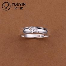 silver plated jewelry Silver plated new design finger ring for lady bijoux women couple anillos mujer 2024 - buy cheap