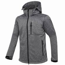 Jaqueta para caminhada masculina, casaco de lã acampamento com capuz, à prova de vento, à prova d'água, uso externo, 2019 2024 - compre barato