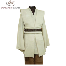 Estrella Cosplay Obi Wan Kenobi Jedi traje túnica de los hombres adultos Jedi túnica capa de Cosplay de Halloween Disfraces Cosplay de Carnaval 2024 - compra barato