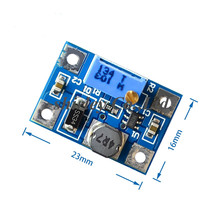 Módulo de alimentação inteligente DC-DC sx1308, step-up, conversor de impulsionador de 2-24v para 2-28v 2a, fonte de alimentação regulada 2024 - compre barato