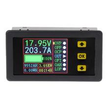 Testador de bateria de descarga-multímetro digital, testador de bateria dc 0-90v 0-20a voltímetro amp 2024 - compre barato
