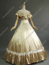 Custom Made-southern Belle Edwardian Cascading Neckpiece Dress Reenactment Theatre Clothing Civil War Dress 2024 - buy cheap