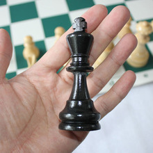 Средневековый Шахматный набор 64/77/97 мм, турнирные шахматы без шахматной доски, настольная игра для путешествий, шахматные фигуры, настольная игра, пазл, детская игрушка 2024 - купить недорого