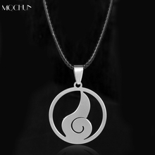 MQCHUN Anime Jewerly Symbol Pendant Necklace Cosplay Fashion Leather Chain Necklace Men Boys Jewelry Gift 2024 - buy cheap