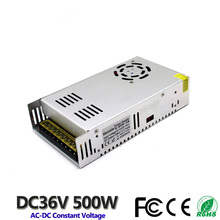 DC 36V 14A 500W LED Light Belt Driver Switching Power Supply 110V 220V AC Constant Voltage Transformer Monitoring CCTV CNC 2024 - buy cheap