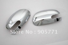 High Quality Chrome Mirror Cover With Cutout for Kia Forte 09 Up free shipping 2024 - buy cheap