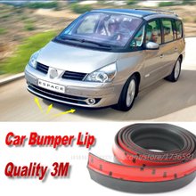 Car Bumper Lips For Renault Espace / Auto Car Front Lip Deflector Lips Skirt / Body Kit Strip / Body Chassis Side Protection 2024 - buy cheap