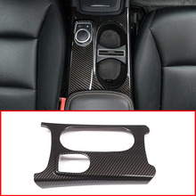 Cubierta de carbono ABS cromado para Mercedes Benz, accesorio de coche para Mercedes Benz A/GLA/CLA clase C117 W117 W176 X156 2012-17 AMG, LHD 2024 - compra barato