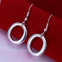 Wholesale silver plated Earring,925 Jewelry silver earring,Handing O Earrings SMTE088 2024 - buy cheap