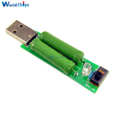 USB Discharge Load Resistance Power Resistors Mobile Power 2A/1A Testing Aging Resistor Module 2A Red 1A Green Led 2024 - buy cheap