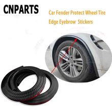 CNPARTS 150cm Car Protect Wheel Tire Eyebrow For Alfa Romeo 159 BMW E46 E39 E36 E90 Audi A3 A6 C5 A4 B6 B8 Carbon Fender Sticker 2024 - buy cheap