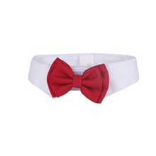 Wholesale White Red Dog Puppy Cat Bowknot Bow Tie Necktie Clothes For Small Dog 2024 - buy cheap