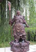 Бронзовая статуя warrior Guan Gong, 38 см 2024 - купить недорого