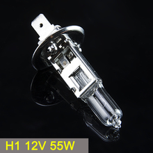 Sinovcle lâmpada de halogênio para carro, lâmpada h1 12v 55w 3800k 1700lm de vidro quartzo para neblina de carro 2024 - compre barato