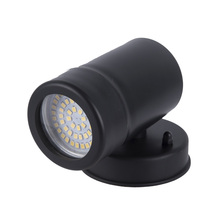 Luz Led montada en superficie de plástico para jardín, moderna, resistente al agua IP65, para porche, AC85-265V interior, lámpara Led de pared para exterior 2024 - compra barato