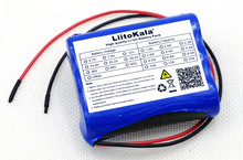 Liitokala-batería de iones de litio de 12 V, 2600 mAh, batería de Monitor, cámara CCTV de 12,6 V a 11,1 V, energía de respaldo 18650 2024 - compra barato