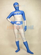 Blue Talon Costume Spandex Blue & White Superhero Costume halloween cosplay zentai suit hot sale free shipping 2024 - buy cheap