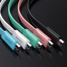 USAMS 2A кабель Micro USB для быстрой зарядки, Кабель microusb для синхронизации данных для Samsung Xiaomi Huawei Android кабель для мобильного телефона micro шнур 2024 - купить недорого