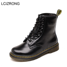 LCIZRONG Classic British Style Women Up Ankle Boots Sexy Ladies Rain Travel Thick Waterproof Boots Motorcycle Platform Shoes 2024 - buy cheap