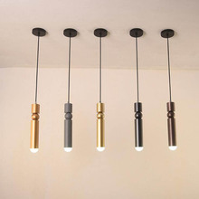 Candelabro de cabecera nórdico danés, lámpara led de diseño minimalista moderno, creativa, a la moda, para tienda de ropa, restaurante y bar 2024 - compra barato