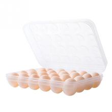 Refrigerador de una sola capa para alimentos, contenedor hermético de almacenamiento de huevos, caja de plástico, herramientas de cocina para casa romántica 2024 - compra barato