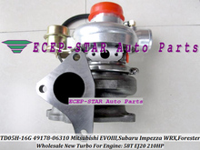Turbocompresor TD05-16G 49178-06310 49178-06300 14412AA092, turbocompresor para Mitsubishi EVO 3 III, SUBARU Impezza WRX Forester 58T 2.0L 2024 - compra barato