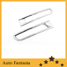 Chrome Rear Reflector Trim for Mitsubishi Lancer 07-12 / Evolution X- Free shipping 2024 - buy cheap