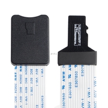 Extensor de cabo flexível de cartão, 48cm/60cm, macho tf para micro sd card fêmea telefone celular gps do carro 2024 - compre barato