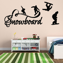 Adhesivos removibles para pared con texto curvo de monopatín para habitaciones de niños decoración del hogar calcomanías de vinilo impermeables citas de dormitorio K34 2024 - compra barato